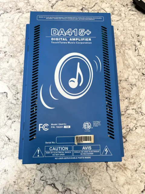Touchtunes Jukebox DA415+ Digital Amplifier