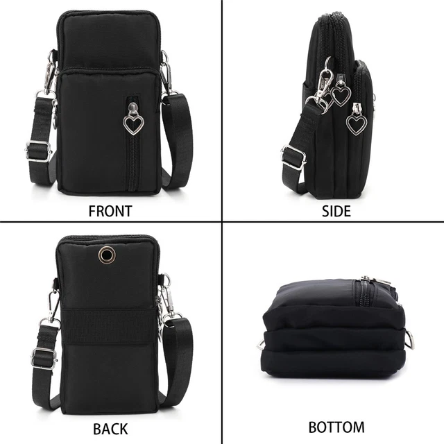 DAILY USE CROSSBODY Bags for Women Sports Purse Cellphone Bag Shoulder