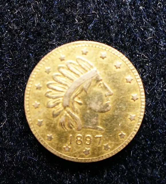 HART'S GOLD COINS of the WEST ALASKA ONE PINCH GOLD MEDAL: HK-838