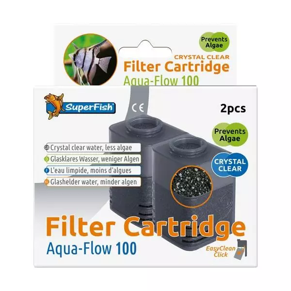 Superfish Filter Cartridge Aqua-Flow 100 - 1 cartouche filtrante