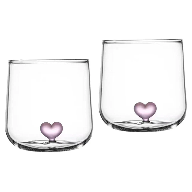 2 pz bicchiere amore bicchiere brocca birra in vetro whisky cocktail amanti