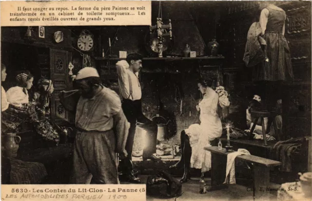 CPA France - Folklore - Les Contes du Lit-Clos - La Panne (773375)