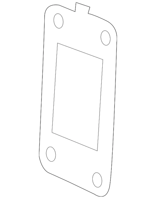 GENUINE GM EXHAUST Gas Recirculation (EGR) Valve Cooler Gasket 98065520