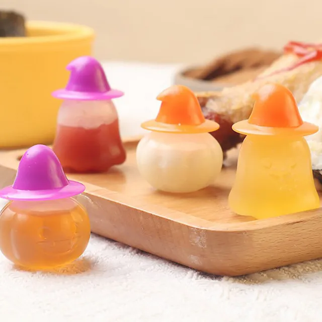 Mini Dressing Oil Spray Pumpkin Bottle Portable Sauce Container Kids Toys-DB