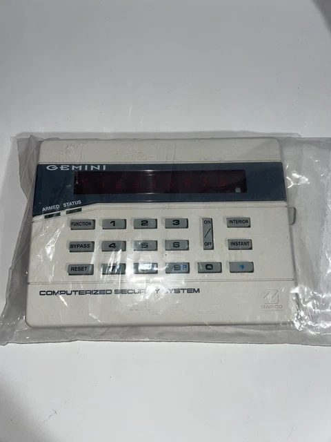 Napco Gemini GEM-RP8 Fixed Display 8 Zone Security Keypad