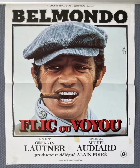 Cinema Poster: FLIC OU VOYOU / COP OR HOOD 1979 (France) Jean-Paul Belmondo