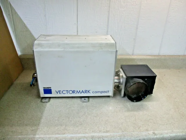Trumpf Vmc-3 Vectormark Compact Laser Marking System, #28105G Used