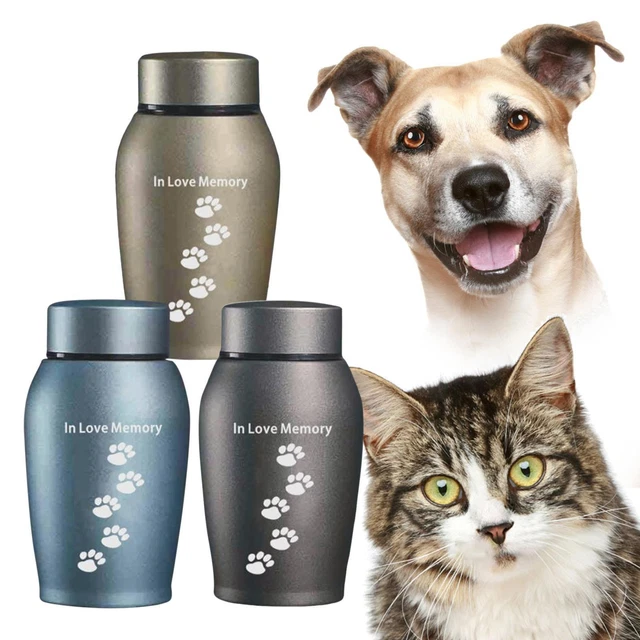Cremation Memorial Urn Memorable for Dogs Cats Ashes Small Animal Pet Urns