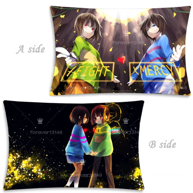 HOT GAME UNDERTALE Frisk Chara Pillow Hugging Body Pillow Case Cover 35x55CM 13.99 PicClick