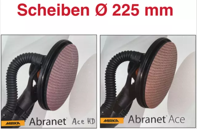 Mirka Abranet Ace HD / Abranet Ace Ø 225 mm - Schleifscheiben Schleifgitter