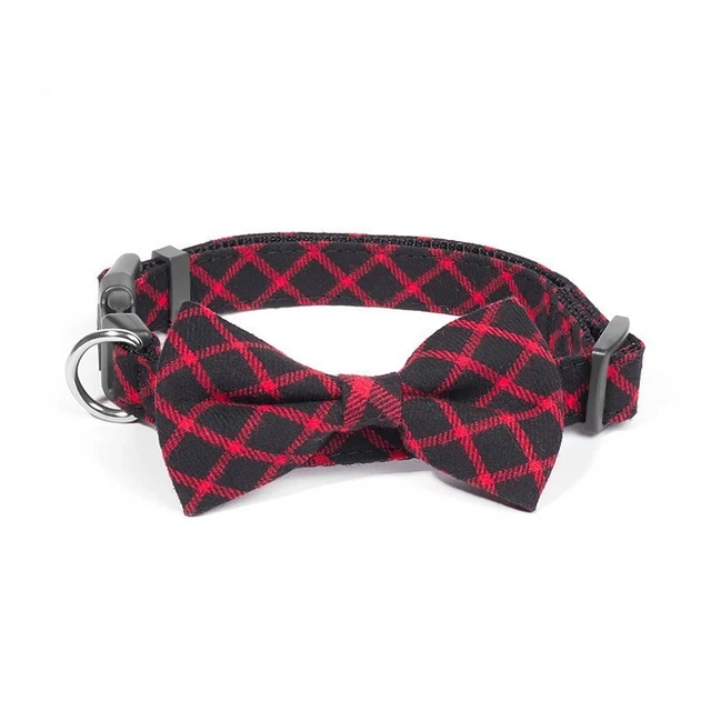 Fashion Dog Bow Tie Necklace Necklace for Pug Bulldog Accessory 3