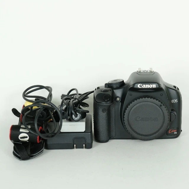 CANON EOS KISS X2 DSLR Body EF-S 18-55mm Lens JAPAN [MINT
