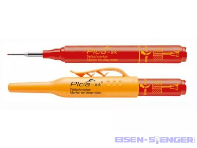 Pica 150/40 Tieflochmarker Pica Ink, rot