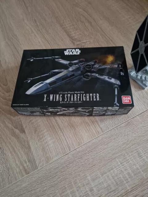 Star Wars X-Wing Starfighter, Tie Fighter Model BANDAI