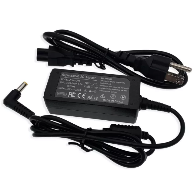 AC Adapter Cord Battery Charger Acer Aspire One 722-C53kk 533-13870 532h-2254