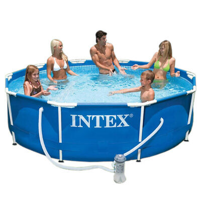 Piscine à Installer Intex Intex Métal Cadre Pool Ø 366 X 76 CM 