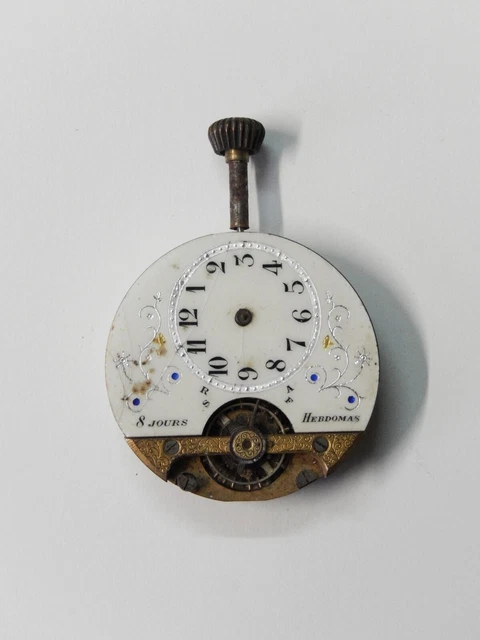 Montre Ancienne Gousset Jours Hebdomas Vintage 1900 Pocket Watch