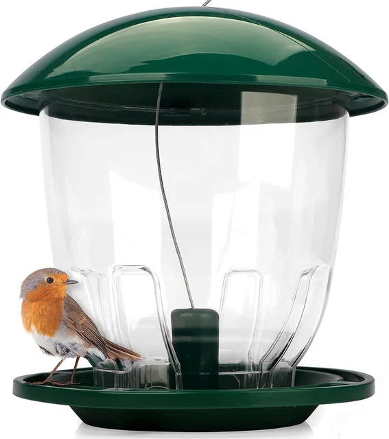 Wildlife Friend - XXL Bird Feeder - 4 L Capacity for Seeds - Bird Feeding For -