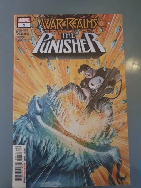 Marvel Comics - War of the Realms - The Punisher #1 - 2019 - NM - B&B