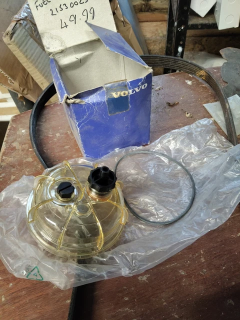 Genuine Fuel Filter Bowl VOE 3943382. Volvo Nos Bowl 3943382 21530025 Water Trap