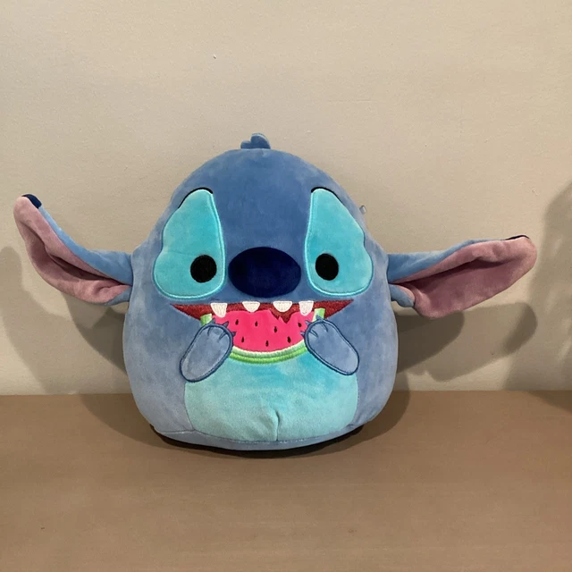 Stitch Mallow SQUISHMALLOW STITCH PLUSH Disney! Cute And Soft Plush Eating Watermelon ...