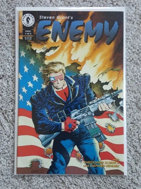 ENEMY;  STEVEN GRANT'S #1 (1994)  Dark Horse Comics   NM+   UNREAD!