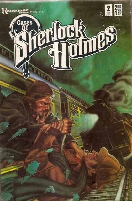 Cases of SHERLOCK HOLMES, Vols. 1 - 4. 1986 Renegade Press, USA 2