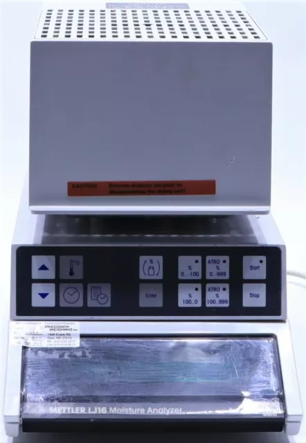 Mettler Lj16 Moisture Analyzer Pj300Mb Lp16J