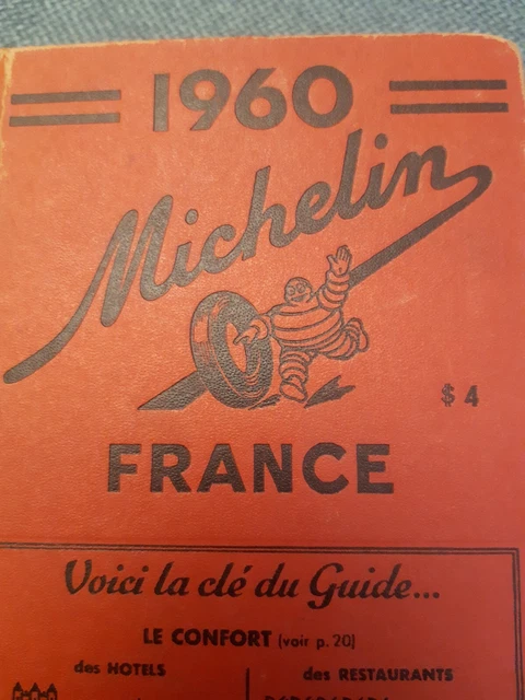 Guide Michelin 1960 prix en dollars