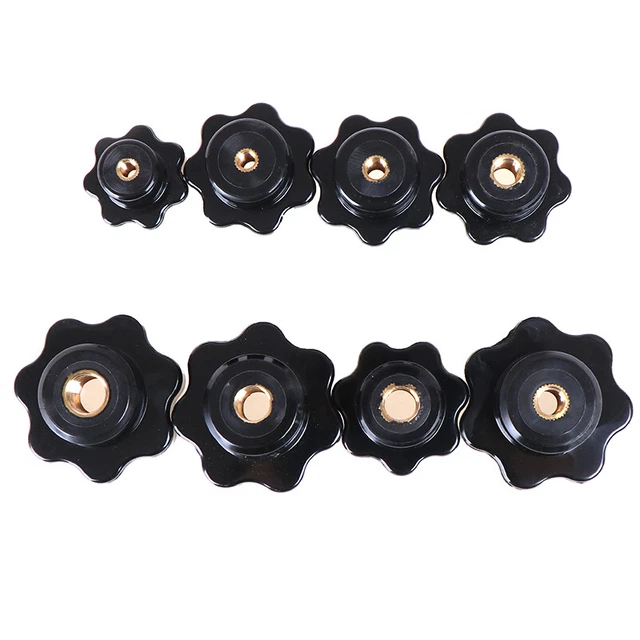 M5/M6/M8/M10/M12 FEMALE THREAD Seven Star Shaped Head Clamping Nuts ...