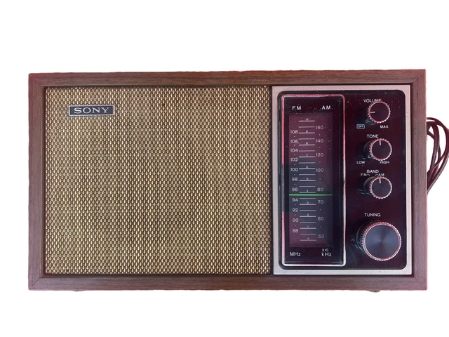 VINTAGE SONY TMF-9440W High Fidelity Sound AM/FM Table Radio Tested ...