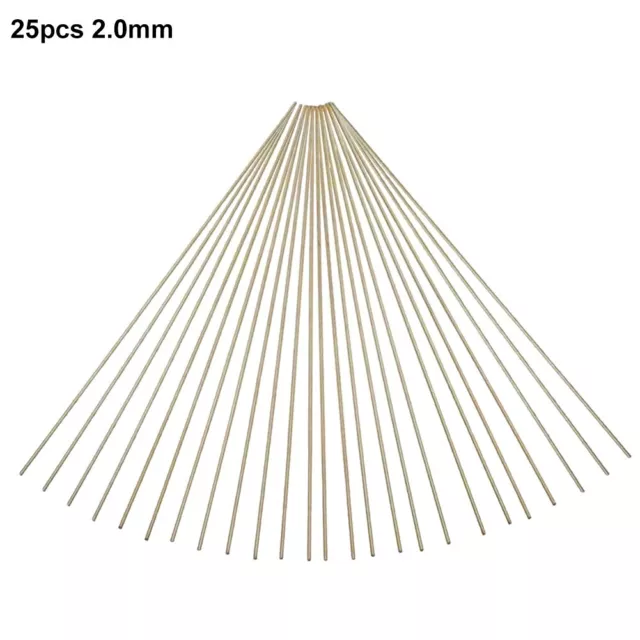 High Quality Brass Brazing Rods for Oxyacetylene Gas Welding Pack of 25