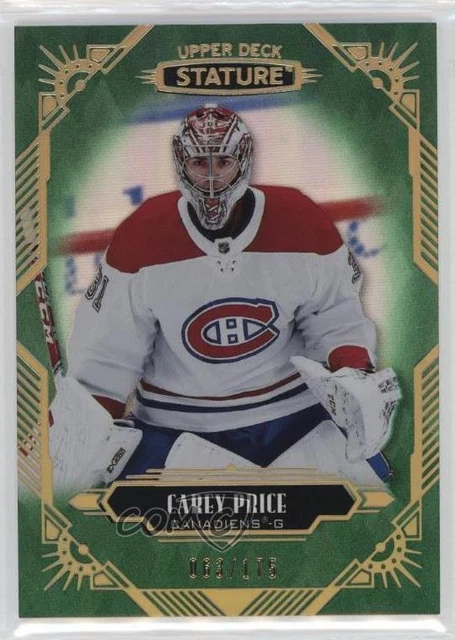 2020-21 Upper Deck Stature Green /175 Carey Price #75