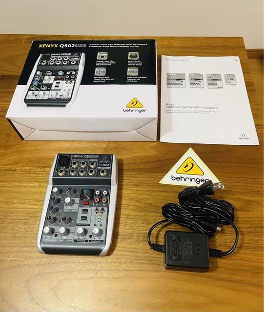 Behringer Xenyx Q502Usb Entrée Bus Mixer