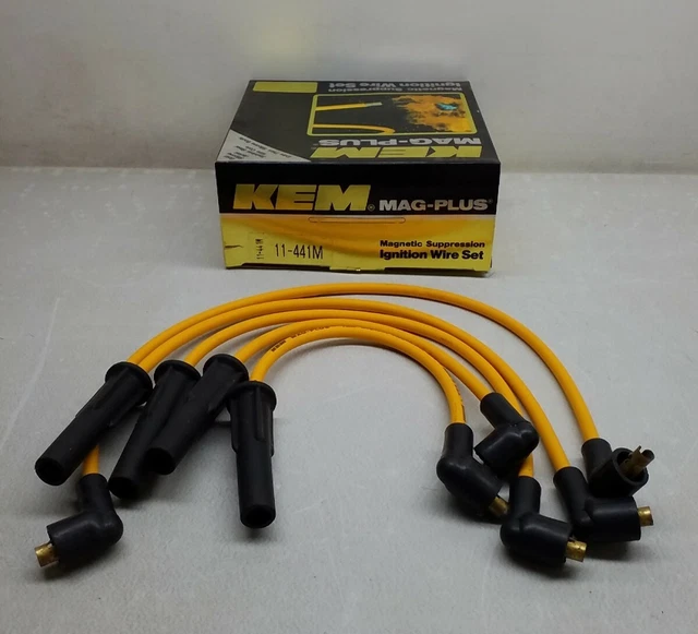 11441M KEM MAGPLUS Suppression Ignition Wire Set Made In USA