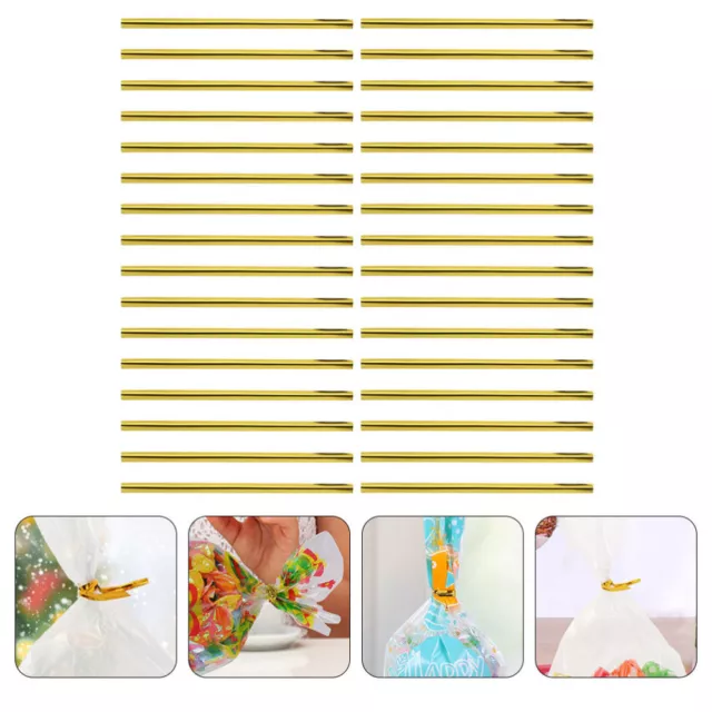 600 Pcs Packaging Bag garbage bag tie garbage bag tie Candy Bags Bulk Gift Bags