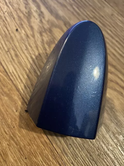 Ford Fiesta Mk7 Exterior Door Handle End Cap Ocean Blue Met (genuine) No Hole X1