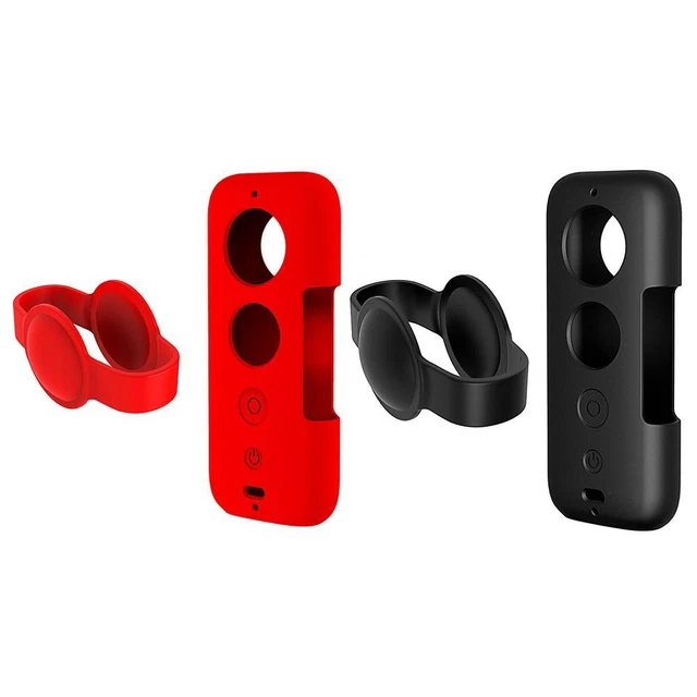 Silicone Scratchproof Protector Cover Camera Lens Case for Insta360 One X Camera