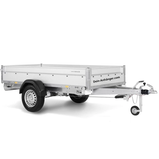 STEMA Pkw Anhänger Trailer STL 1300 Kg 251x128x35cm gebremst Kasten STEMA Pkw Anhänger Trailer STL 1300 Kg 251x128x35cm gebremst Kasten