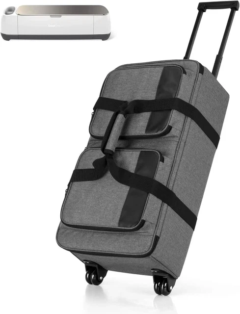 Bolso Rodante Compatible con Cricut Explore Air (Air2) y Fabricante, Transporte
