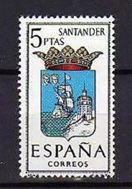 A7746) Spain 1965 #1086 MNH Coat Of Arms Santander 1v