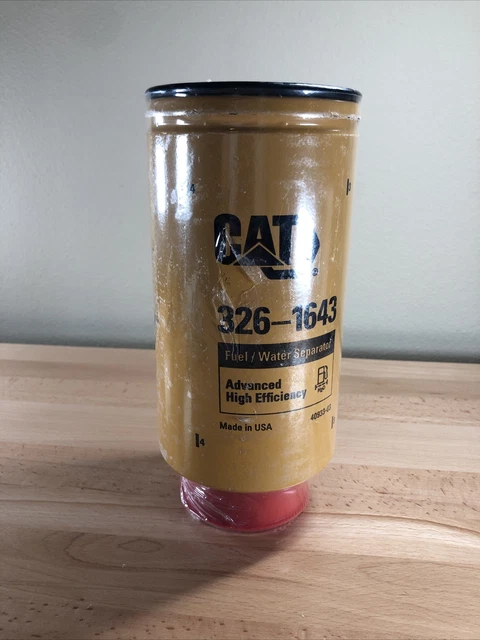 CATERPILLAR 326-1643 FUEL / Water Separator // OEM CAT 3261643 $40.00 ...