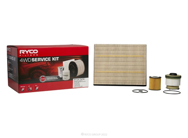 SERVICE FILTER KIT RYCO for MAZDA BT50 FORD Ranger PX Everest UA 2.2l 3 ...