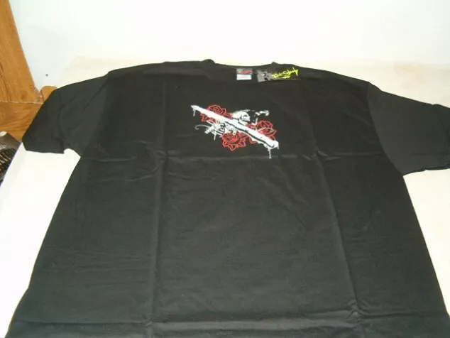 'Day of the Switchblade' XXLarge Men's Black T-Shirt