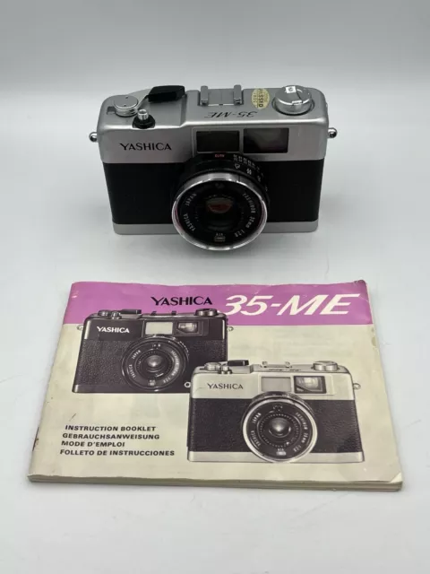 Yashica 35 ME Messsucherkamera Kamera Lens Yashinon 38mm 1:2.8 GEPRÜFT✅