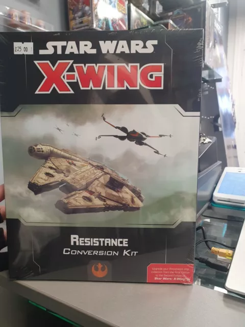 Star Wars X-Wing Resistance Conversion Kit - Miniatures Board Game Kit - Sealed