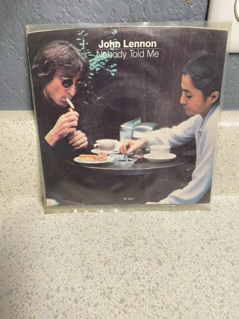 John Lennon Nobody Told Me 7 Vinyl Yoko Ono No No No 7 Vinyl 40 81
