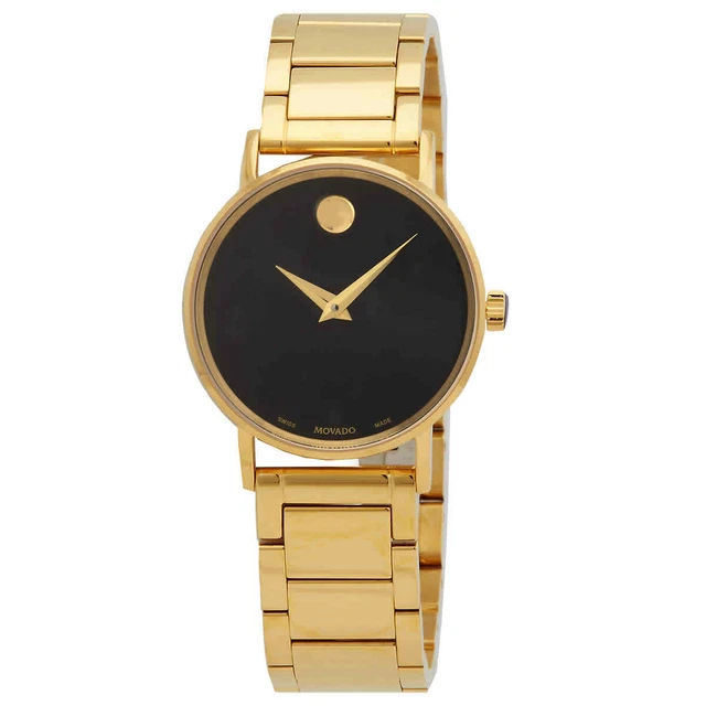 Movado Museum Classic Quartz Black Dial Men's Watch 0607237