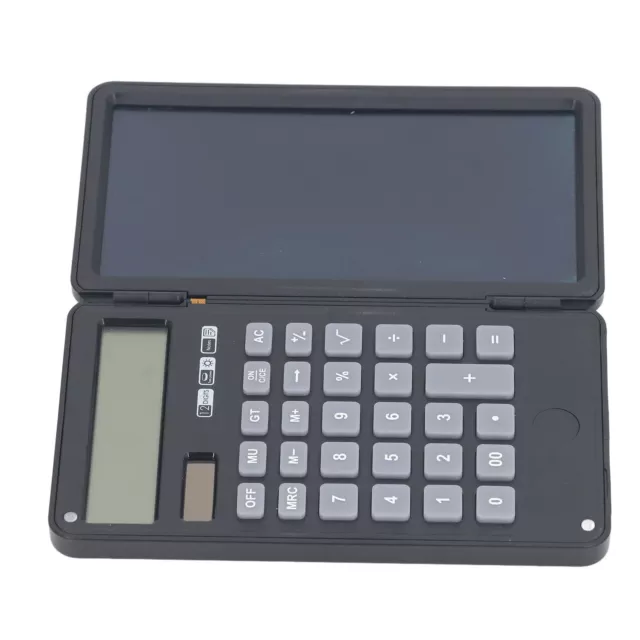 (Black)Calculator Handwriting Board Easy To Read Large Display Durable