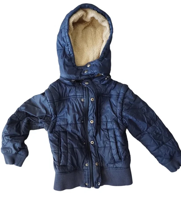 Ugg Kids Coat Blue Size 3T